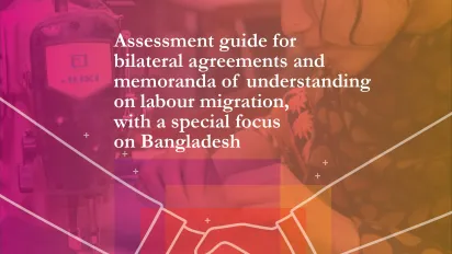 Cover image of the Bangladesh assessment guide for bilateral labour agreements