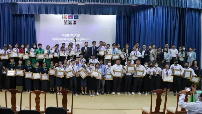 Entrepreneurship and soft skills training for youth and vulnerable people in Cambodia