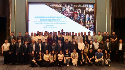 Project launch group photo