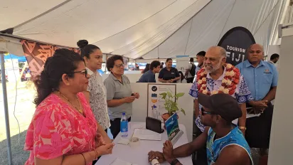 Jobs fair in Nadi, Fiji.