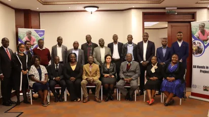 Tripartite Members during the validation of the ILO Code of Practice in Nairobi