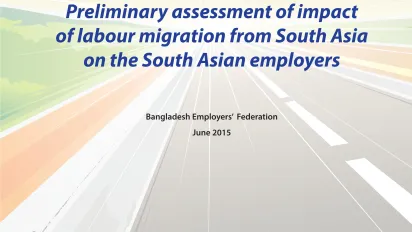 Cover of Bangladesh employers' assessment of impact of migration 