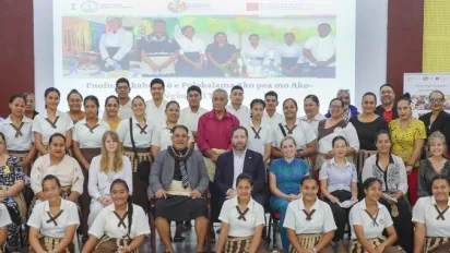 Tonga cookery appreticeships group
