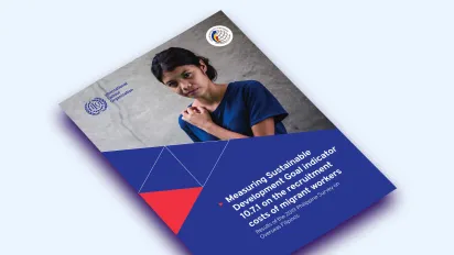 teaser image of the pilot survey on recruitment costs of Overseas Filipino Workers