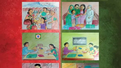 Cover of the publication on the profiles of Bangladesh's returning migrant workers