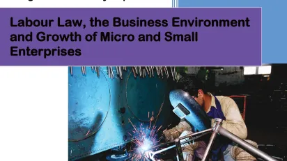 Coverage of the report on the law, business environment and MSMEs