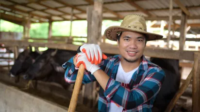 Farming is one of common occupations for migrant workers in Japan.