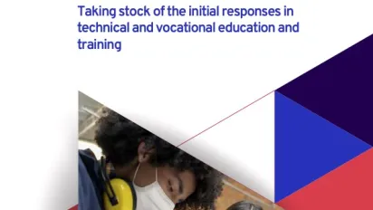Cover_Skills development in the time of COVID-19- Taking stock of the initial responses in technical and vocational education and training