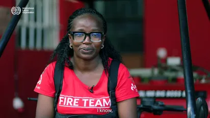 fire fighting trainee kenya