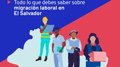 Portada ficha migración laboral El Salvador