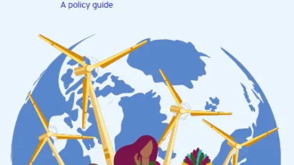 Cover Gender, equality and inclusion for a just transition in climate action