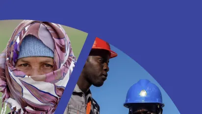 French Cover of the Africa Regional Social Protection Strategy, 2021-2025
