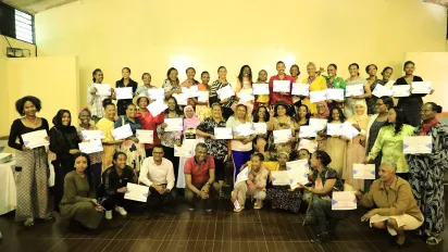 Group photo of training participants in Arbaminch