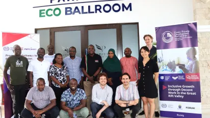 ILO Pathways and PPDP Staff during an MSD Training in Mombasa, Kenya - November 2024