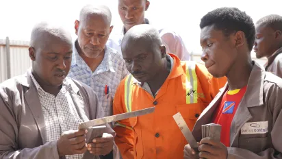 group of workers