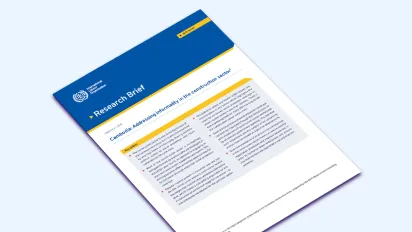 The first page of the research brief.
