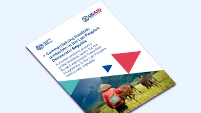 The cover of the report. 