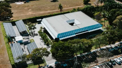 Vista áerea do Escritório da OIT no Brasil 