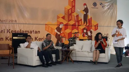  4 discussants during 2018 OSH Festival titled “Generation Safe and Healthy”