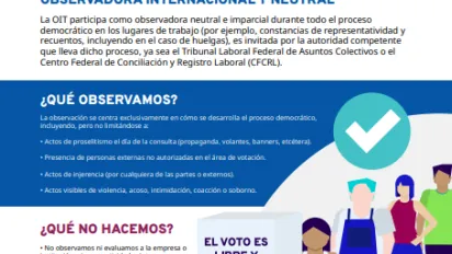 ¿Qué hace la OIT en las observaciones?
