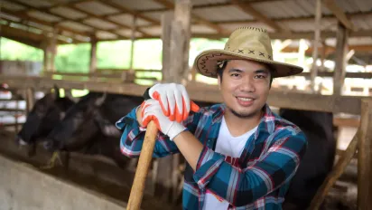 Farming is one of common occupations for migrant workers in Japan
