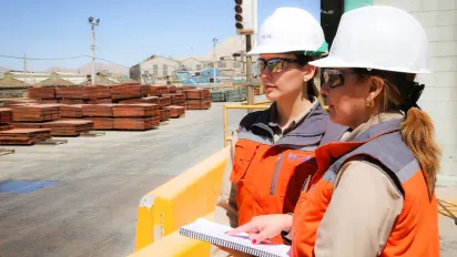 Mujeres en la minería