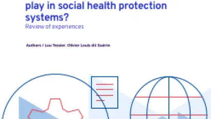 What role can health mutuals and community-based health insurance play in social health protection systems?