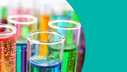illustration showing colourful tubes