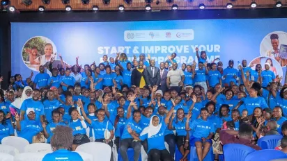 SIYB training graduation ceremony in Uganda