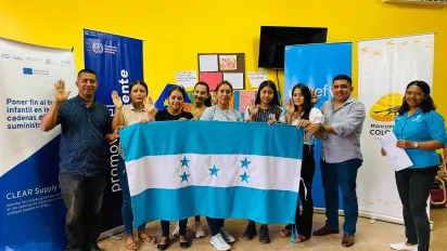 Honduras juramentó seis Comités de Prevención contra el Trabajo Infantil en el occidente del país