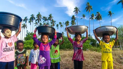Children in Sabah, Malaysia