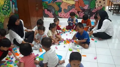 Children playing