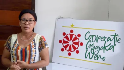 Photo of Claudia Maatsen, Chair of ASAJAKA WENO Cooperative
