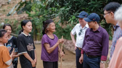 ILO Yagi visit to Lao Cai June 2025