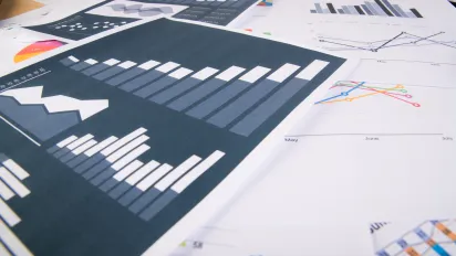 Photo of data charts