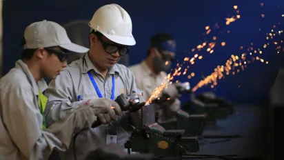 Vietnamese workers