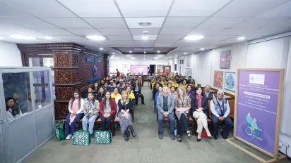 International Day of Care and Support event at UN House Nepal.