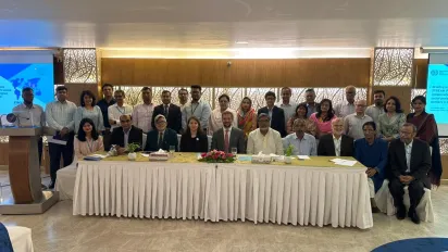 a group photo of participants of STREAM Programme briefing for national stakeholders in Bangladesh, 20 October 2025, Dhaka 