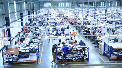 Garment and textile manufacturing in Hawassa, Ethiopia