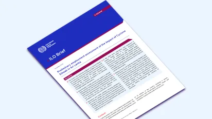 Preliminary employment assessment of the impact of Cyclone Ditwah in Sri Lanka