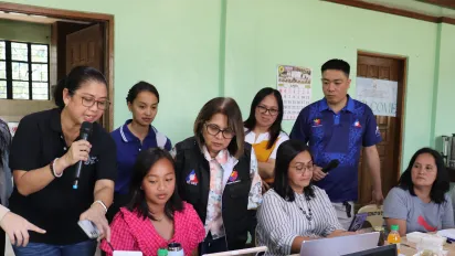 trainers on AI mentor participants