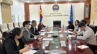 NSO is meeting with the ILO to discuss the assessment process