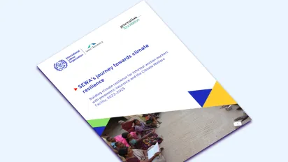 SEWA’s journey towards climate resilience