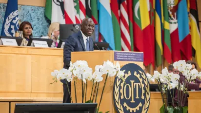 ILO Director-General attends the opening ceremony of the 114th International Labour Conference, Geneva, June 1, 2026