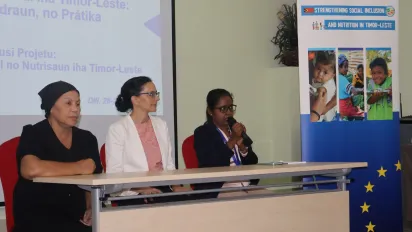three women panellists