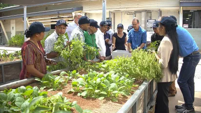 A group of people