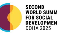 Second World Summit for Social Development logo, Doha 2025
