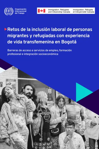 Portada Retos de la inclusión laboral de personas migrantes y refugiadas con experiencia de vida transfemenina en Bogotá