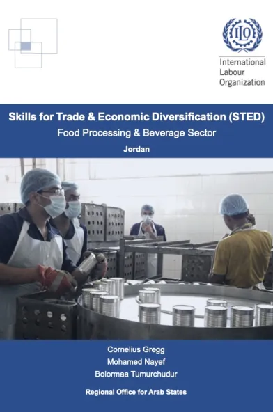 Cover_Skills for Trade and Economic Diversification_Food and beverages sectors 2015