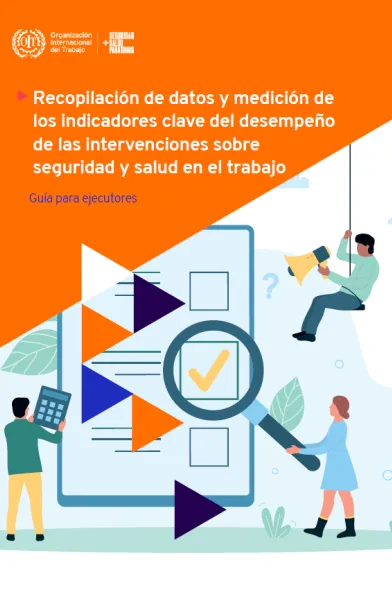 Portada que muestra personajes animados revisando datos.